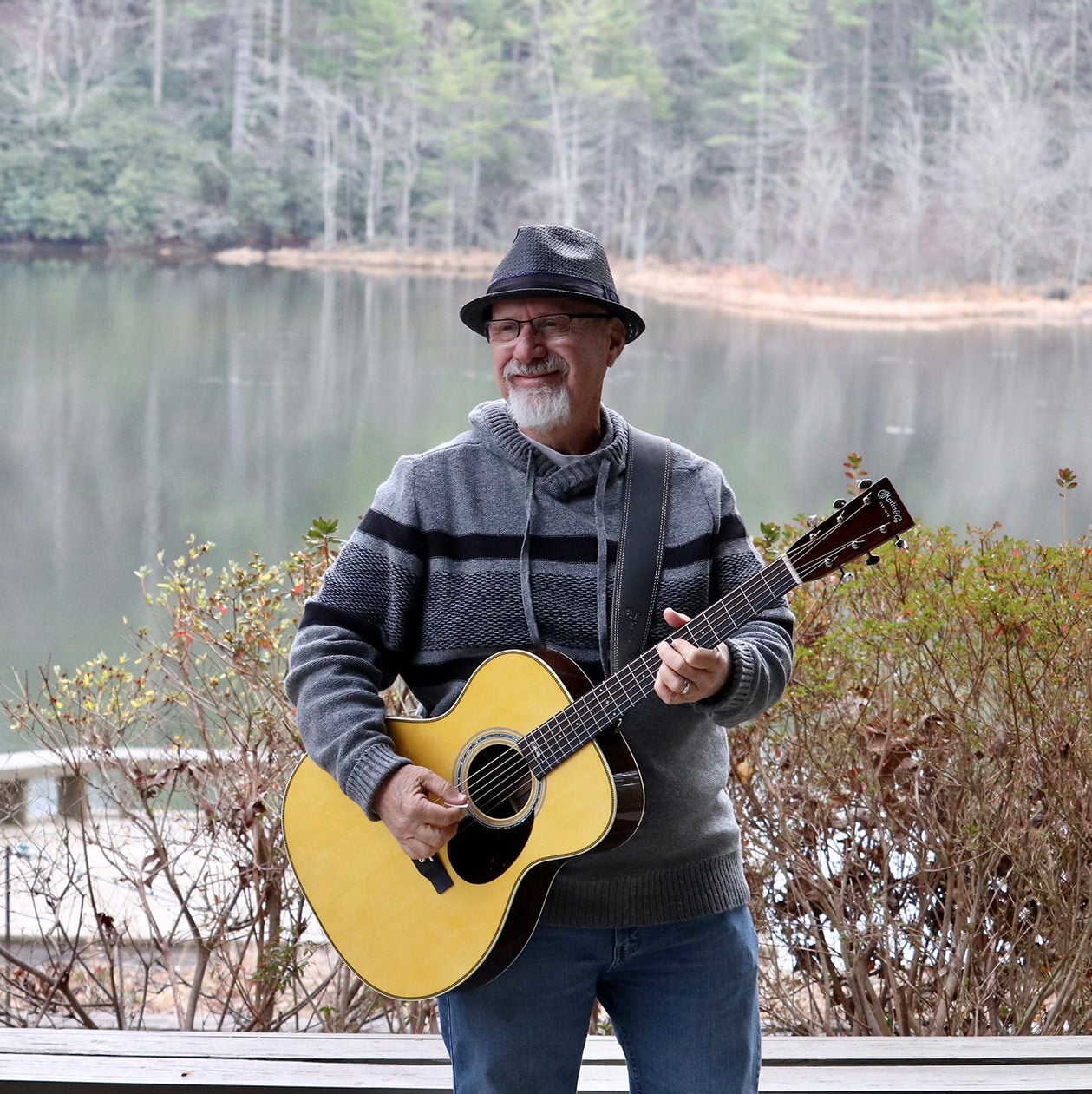 Myron and his guitar
